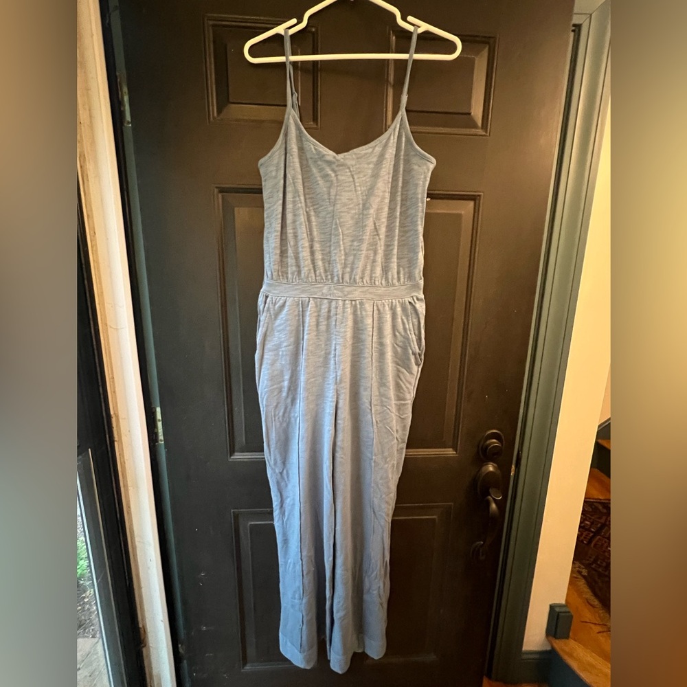Upwest Blue Sleeveless Jumpsuit